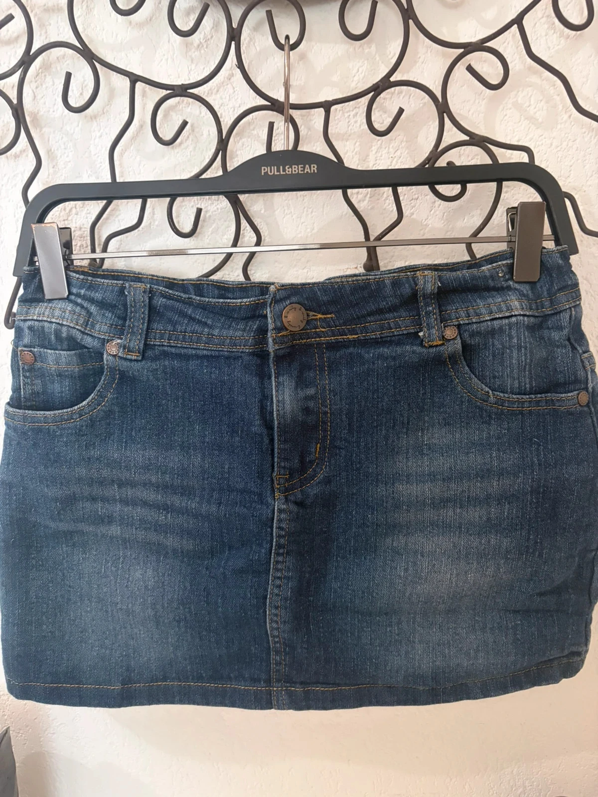 Saia jeans azul b-unity Tamanho 14 anos – photo 3